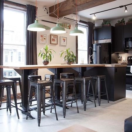 Le Bed & Cocktail - Appartement Sur L'Avenue Du Mont-Royal Монреаль Экстерьер фото